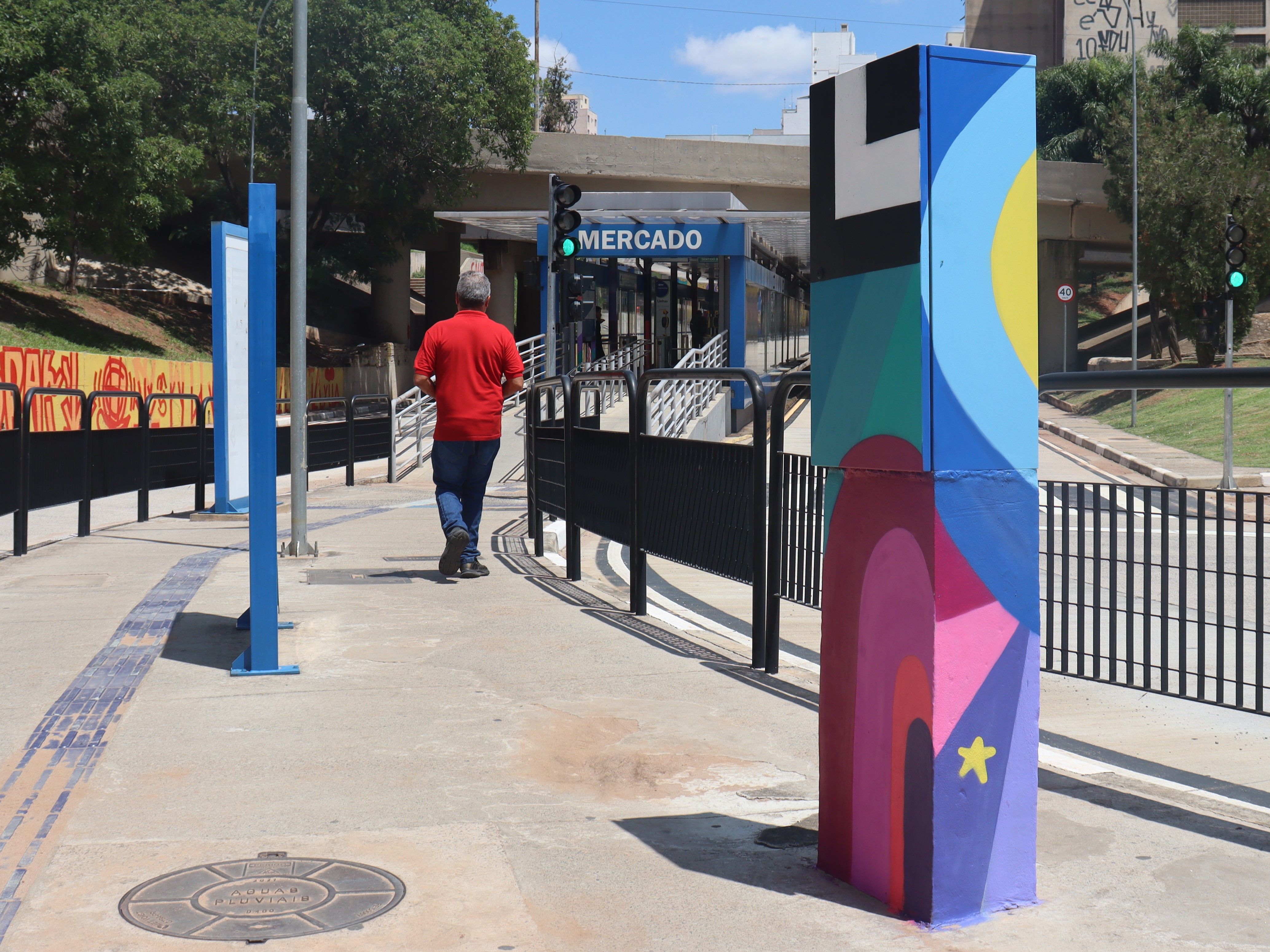 Trabalho especial compõe o projeto BRT Arte