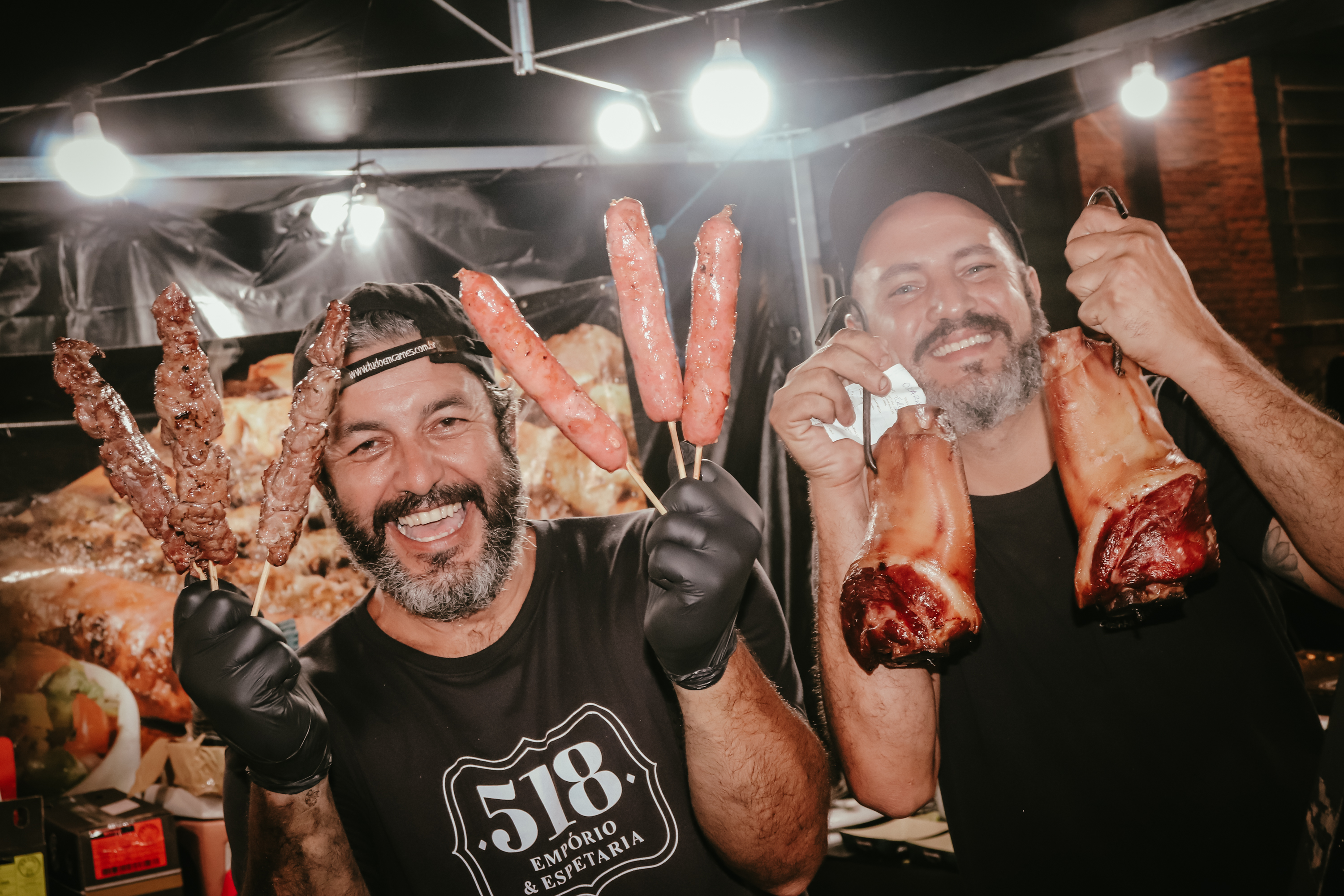 Visitantes terão vasta opção de carnes no cardápio do festival