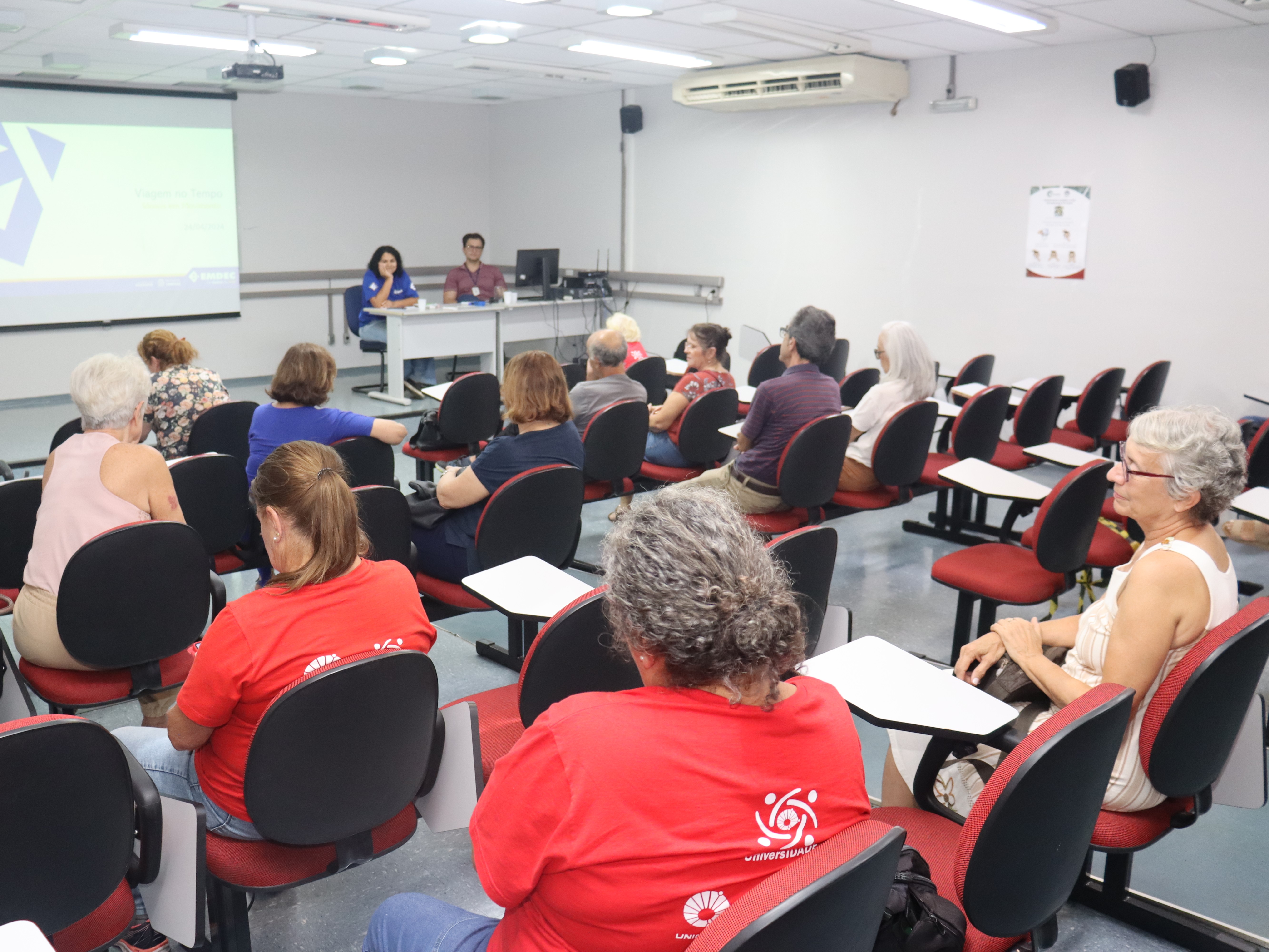 Capacitação teve cerca de 15 participantes