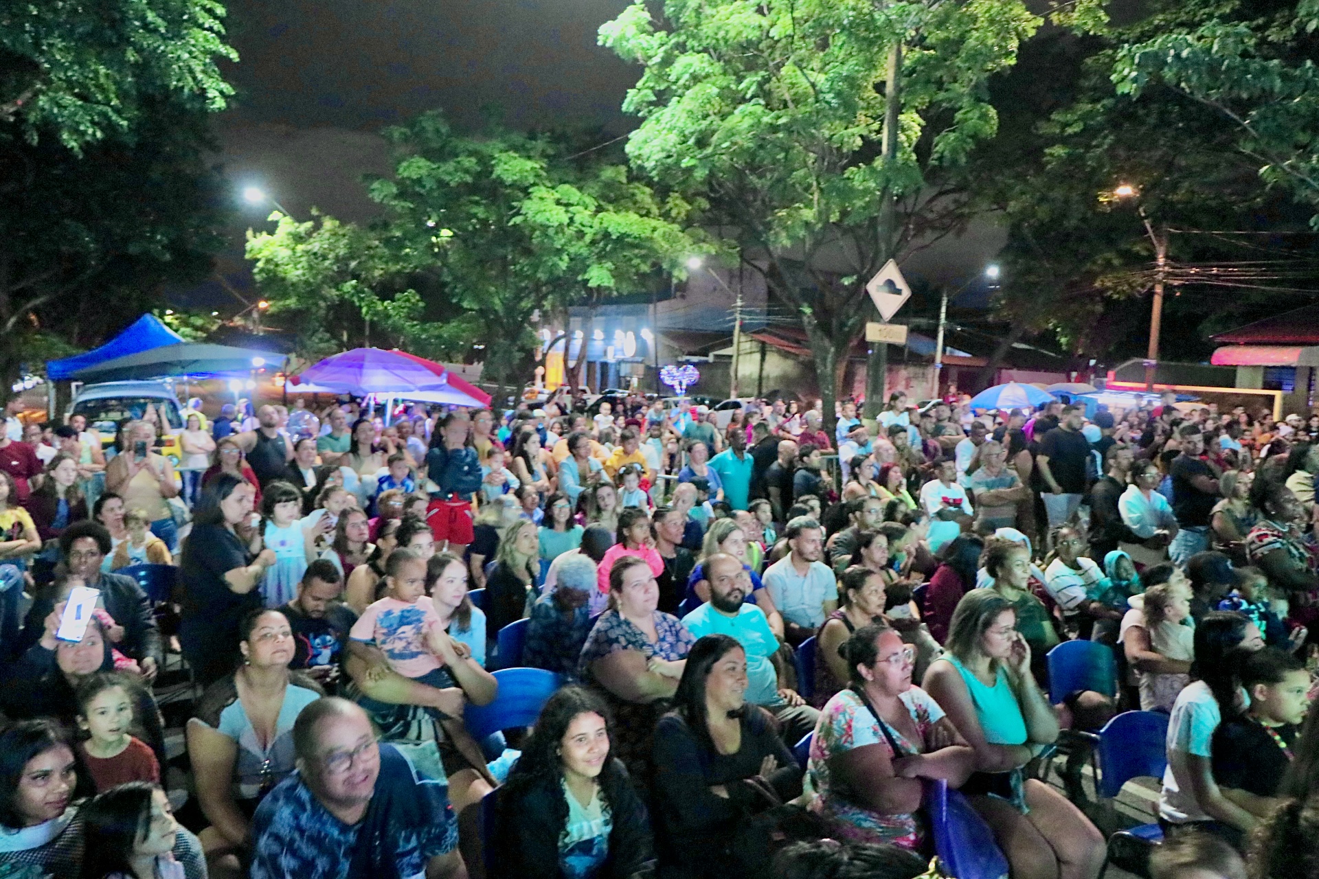 Nem a chuva tirou o brilho da festa