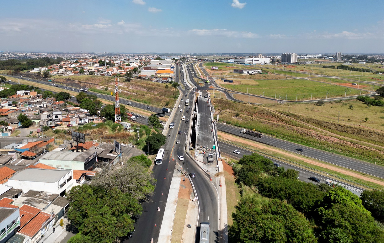 Liberação parcial do viaduto será para de duas pistas no sentido centro-bairro