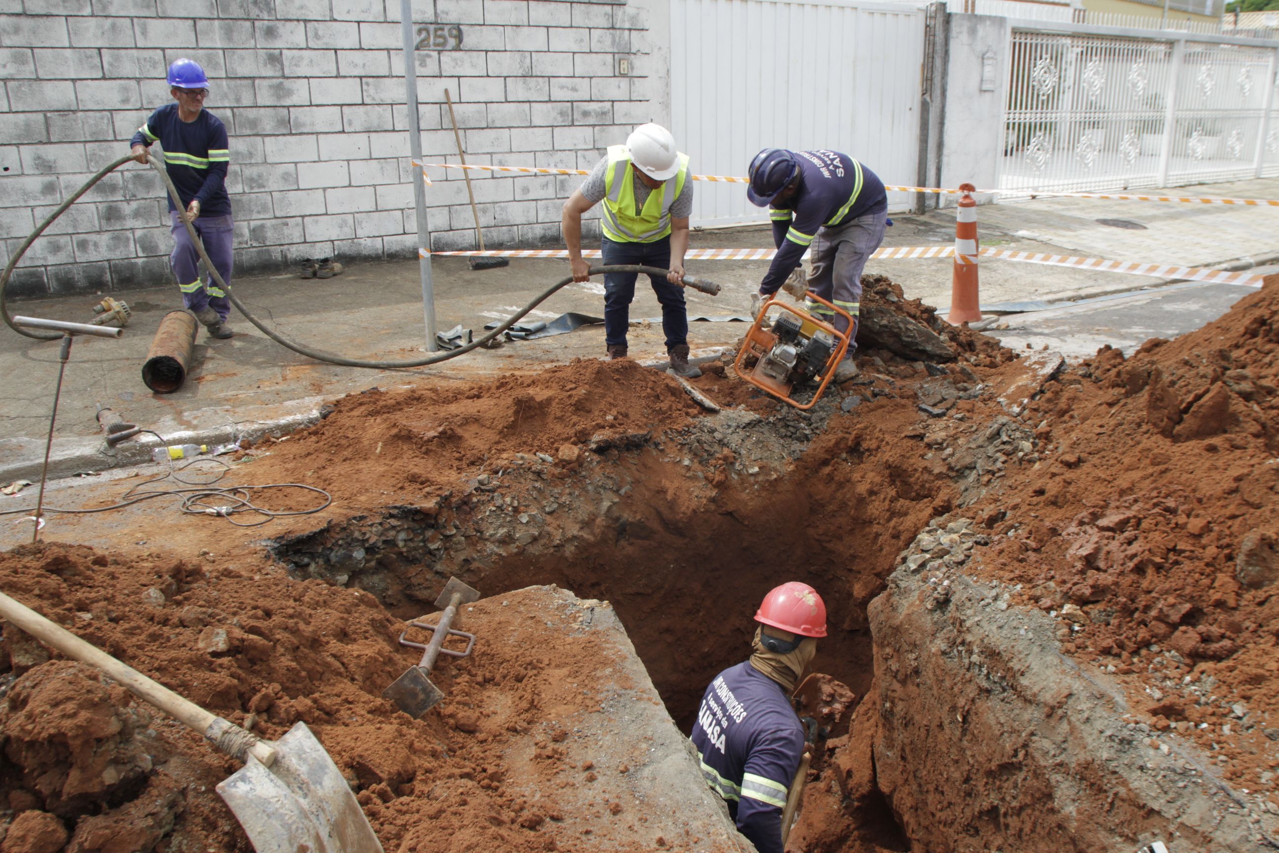 Obras serão realizadas pela Sanasa no Jardim Itaguaçu