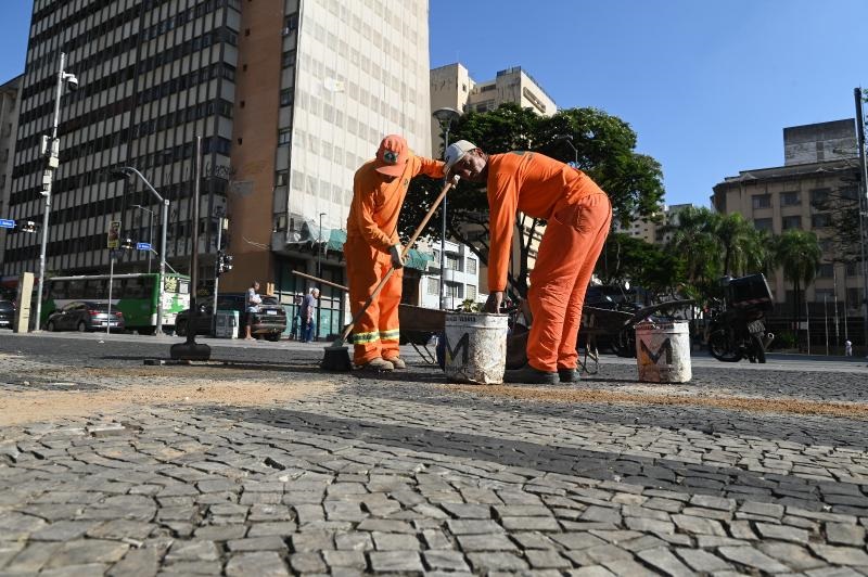 Piso do Largo do Rosário também foi recuperado