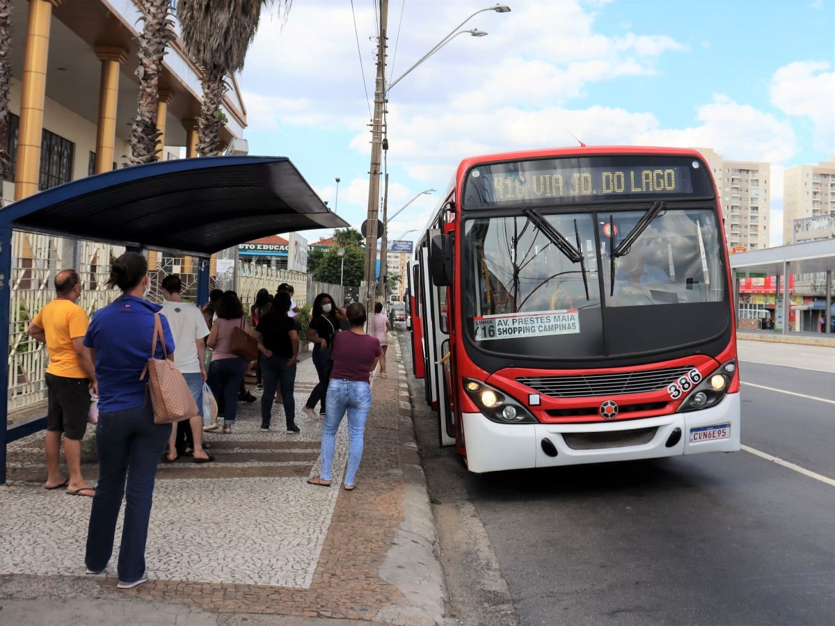 A linha 416 - Jardim do Lago deixa de circular pela pista interna da avenida Orosimbo Maia e passa a atender a pista externa, com dois pontos de parada