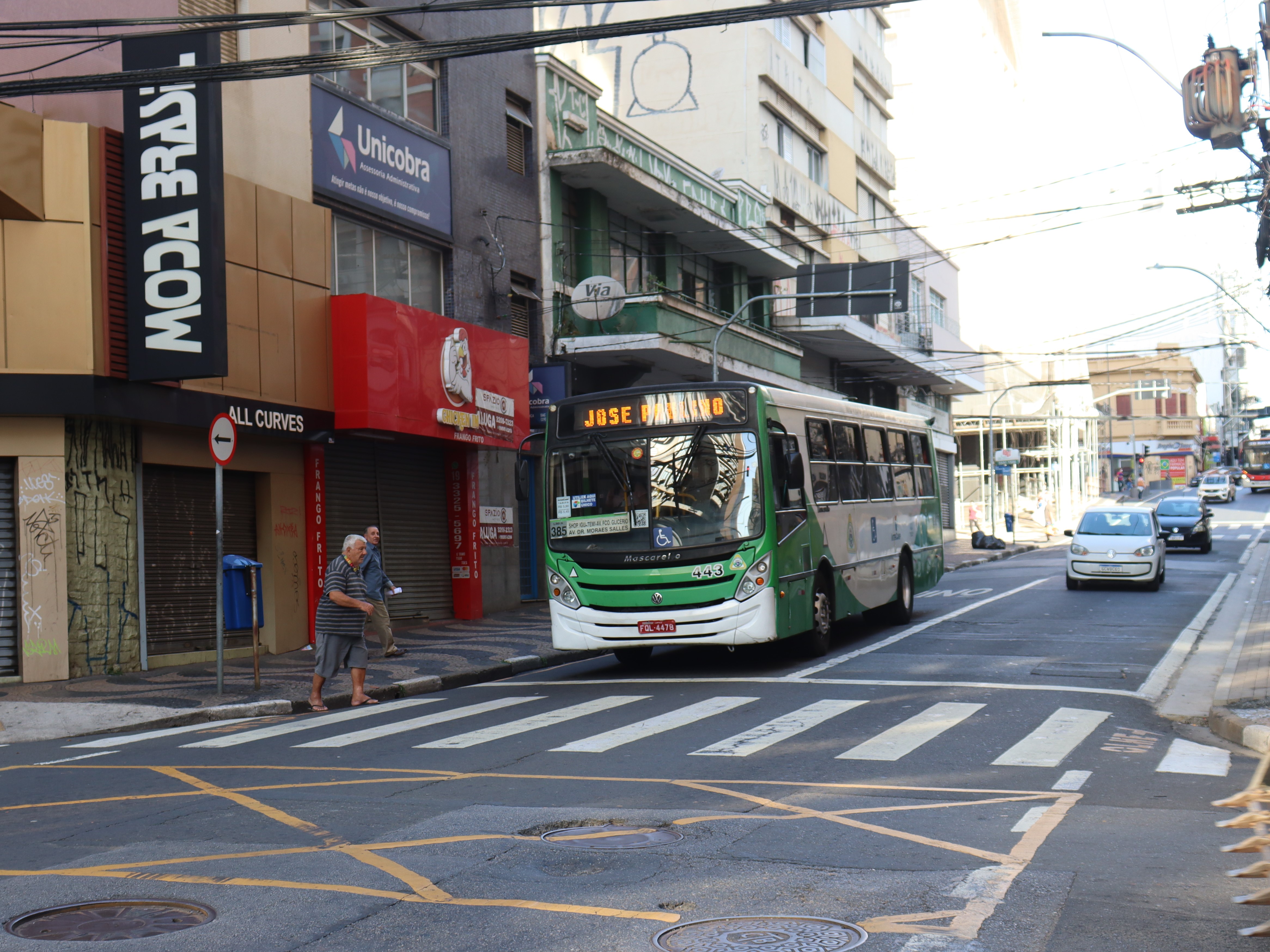 A linha 385 vai circular com intervalos de seis minutos nos horários de pico