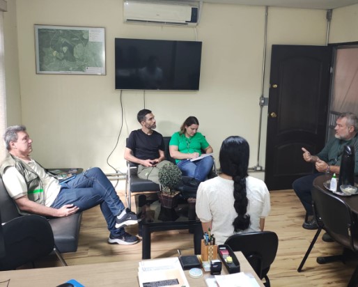 Divulgação Reunião com técnicos da Mata de Santa Genebra e Fazenda Floresta Estadual Serra D'Água foi na manhã da terça-feira