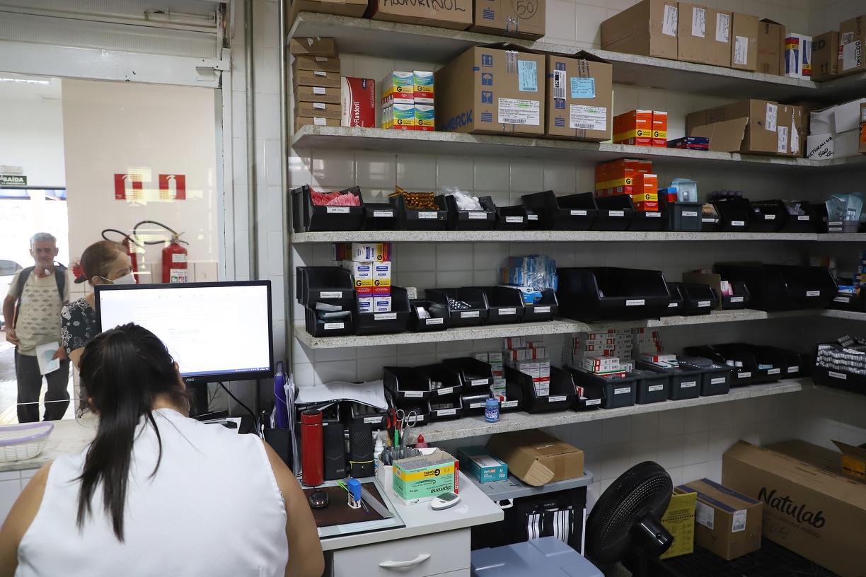 Medicamentos disponíveis no Centro de Saúde Ipê, em Campinas