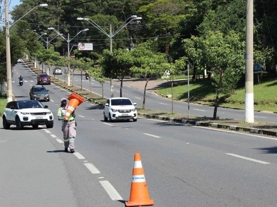 Agentes farão bloqueios nos cruzamentos para passagem dos participantes da caminhada