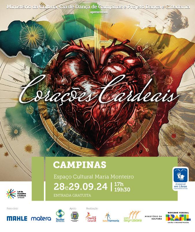 Apresentação terá 90 bailarinos do Projeto Dança e Cidadania e da Cia. de Dança de Campinas