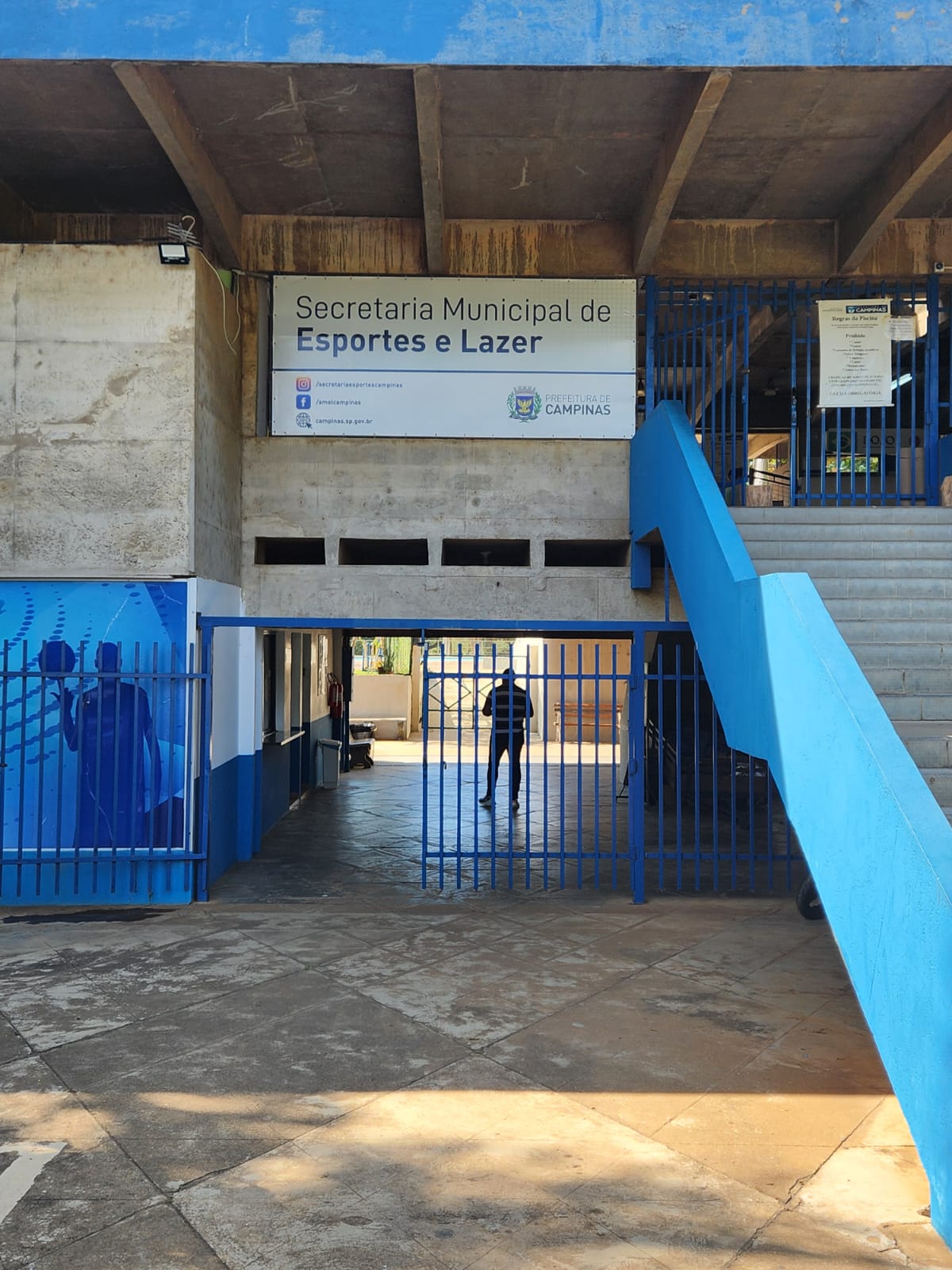 Reformas abrangem espaços dos vestiários e banheiros, sala de lutas e cozinha dos funcionários