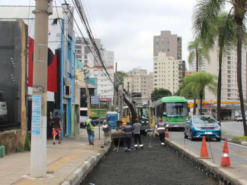 Pavimento de concreto é mais resistente à circulação dos ônibus