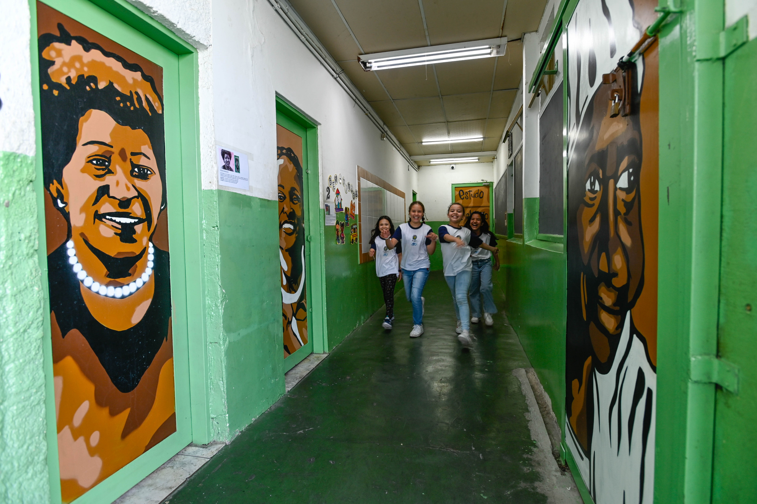 Participação dos estudantes movimentou a escola