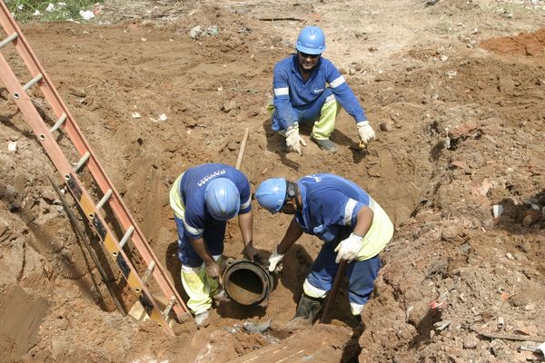 Obras vão interligar rede de água no Parque das Araucárias