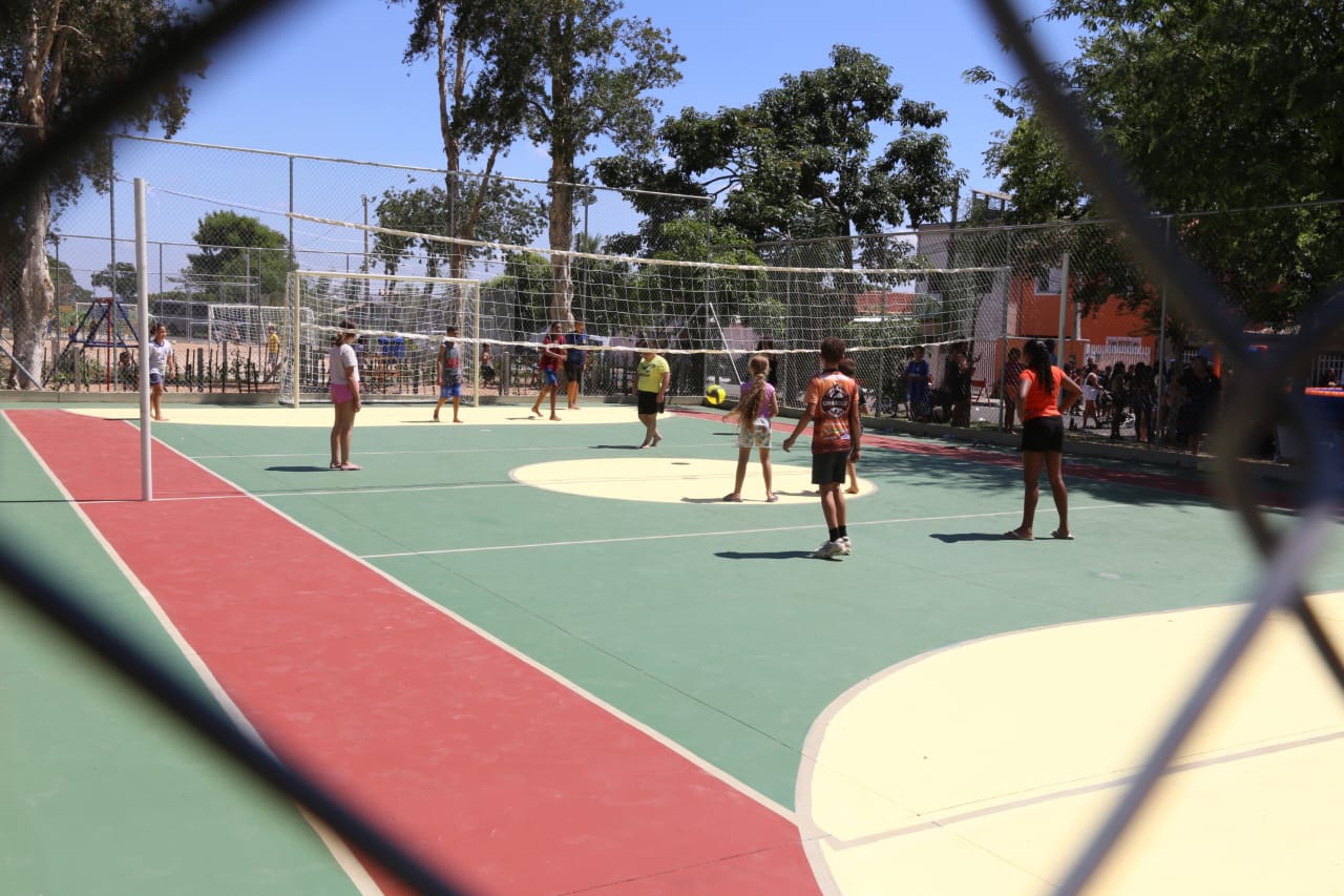 Adriano Rosa Praça de Esportes tem 3 mil metros quadrados