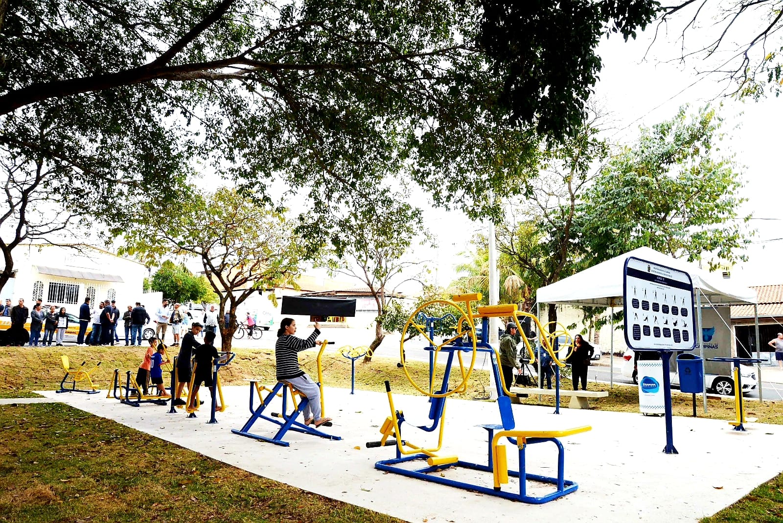 Espaço público revitalizado: investimento em bem-estar e qualidade de vida