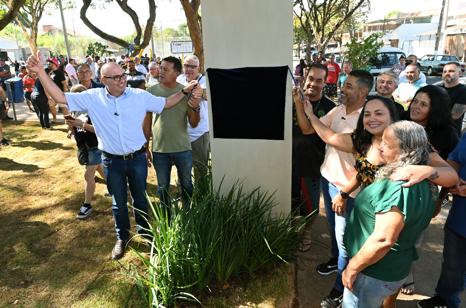 Praça na Vila Alberto Simões: urbanização do espaço era reivindicação dos moradores