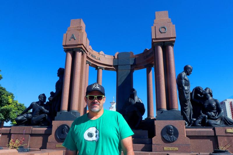 Thiago de Souza, um dos organizadores do roteiro