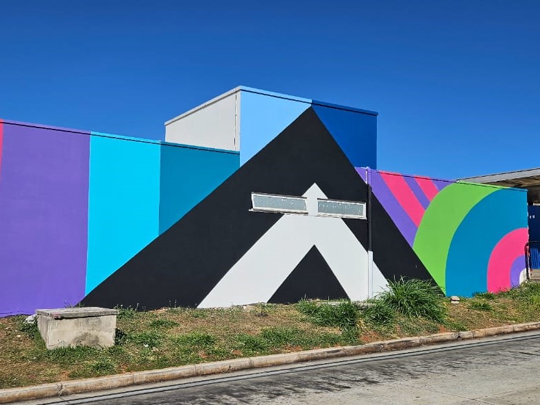 Divulgação/Emdec Obra de Miss no Terminal BRT Campo Grande