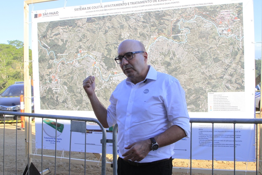Prefeito Dário Saadi, presidente do Conselho de Desenvolvimento da RMC, acompanhou a visita do governador às obras