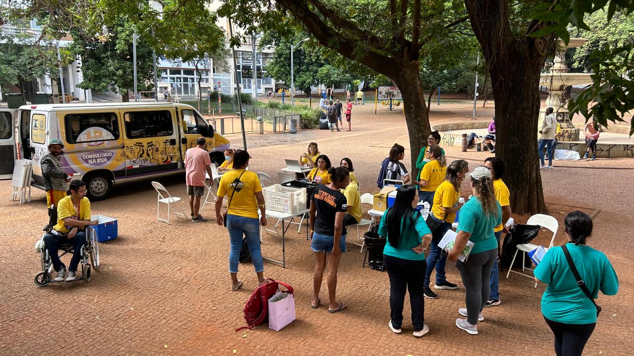 Ação no Largo do Pará 