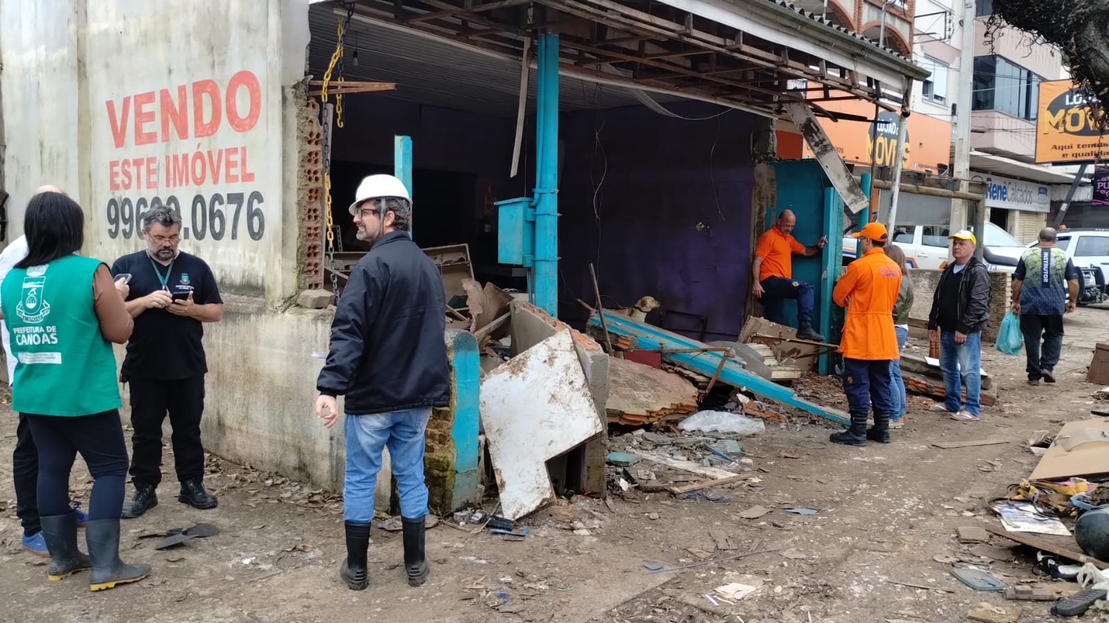 Trabalho ganhou reforço de Vinhedo, Itatiba e de engenheiros voluntários