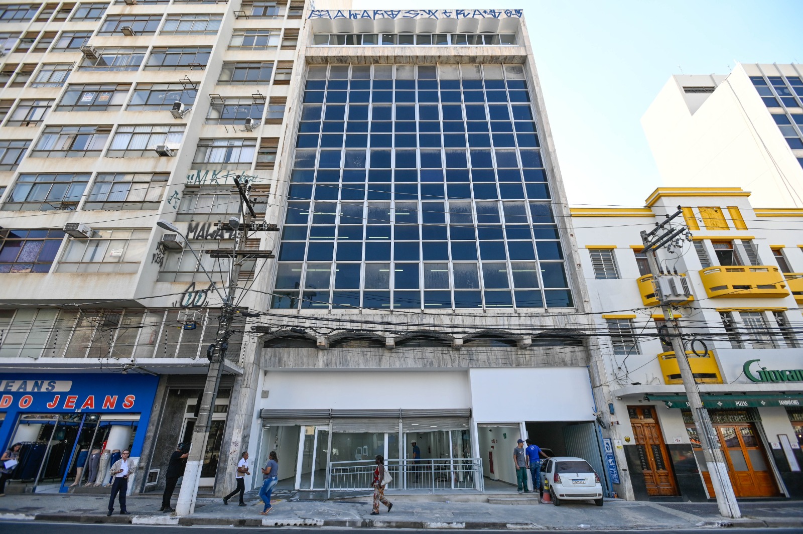 Edifício Central Campinas está localizado no nº 1.041 da rua General Osório 