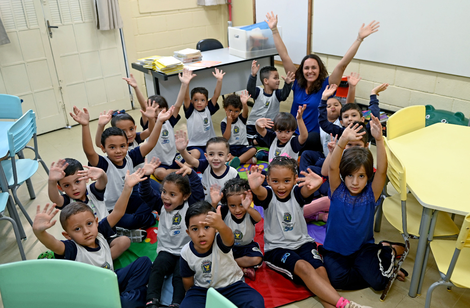 Dia de voltar à rotina para as crianças e adolescentes da rede municipal 