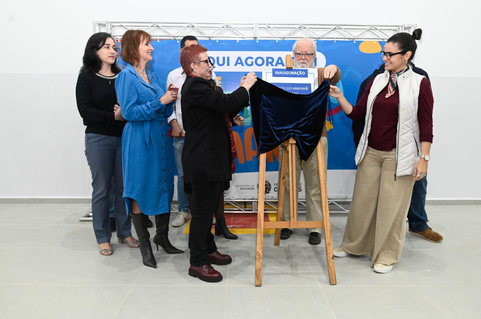 Essa é a 10ª creche entregue dentro do programa Espaço do Amanhã 