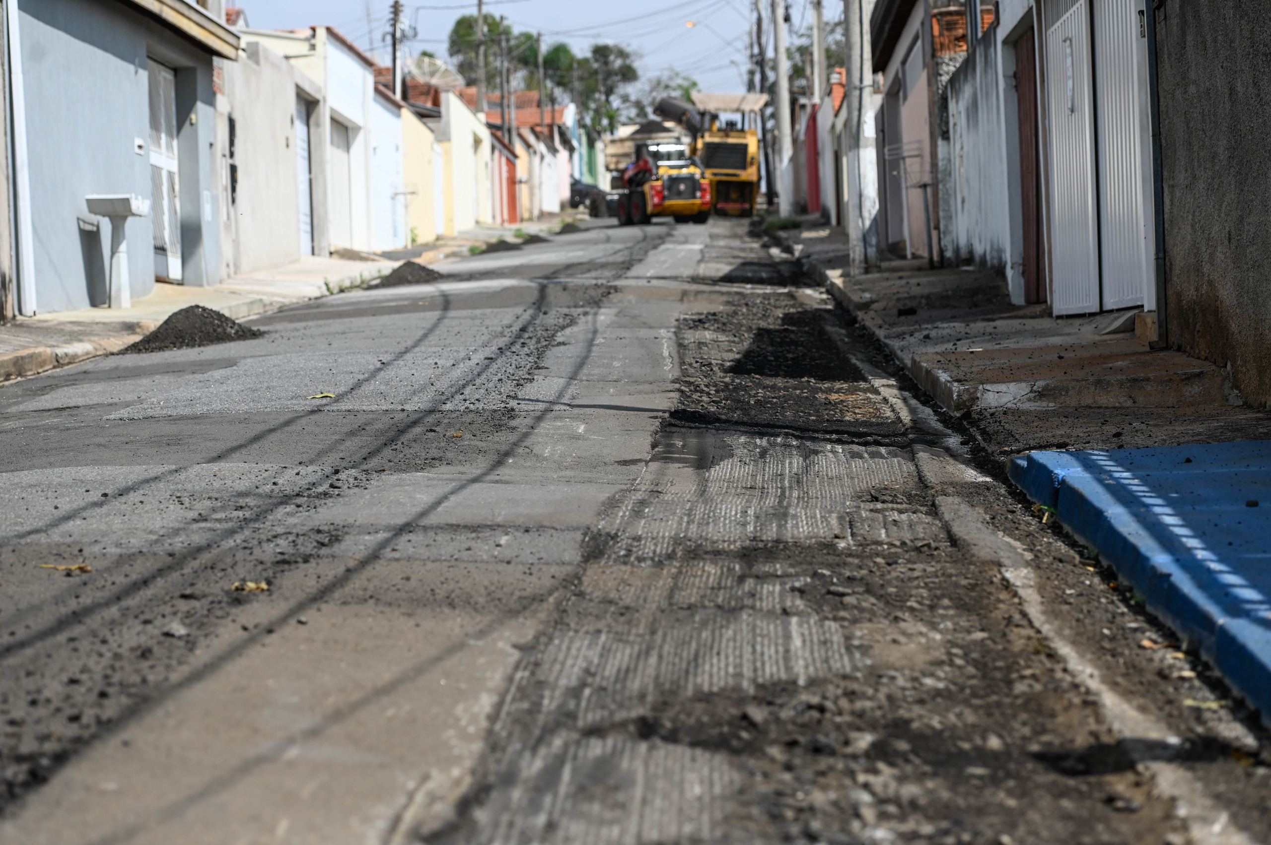 Estima-se que 2.600 toneladas de massa asfáltica sejam utilizadas