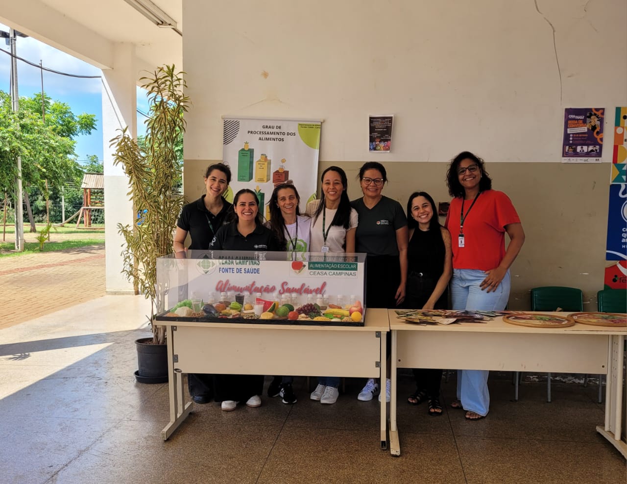 Equipe que participou da ação