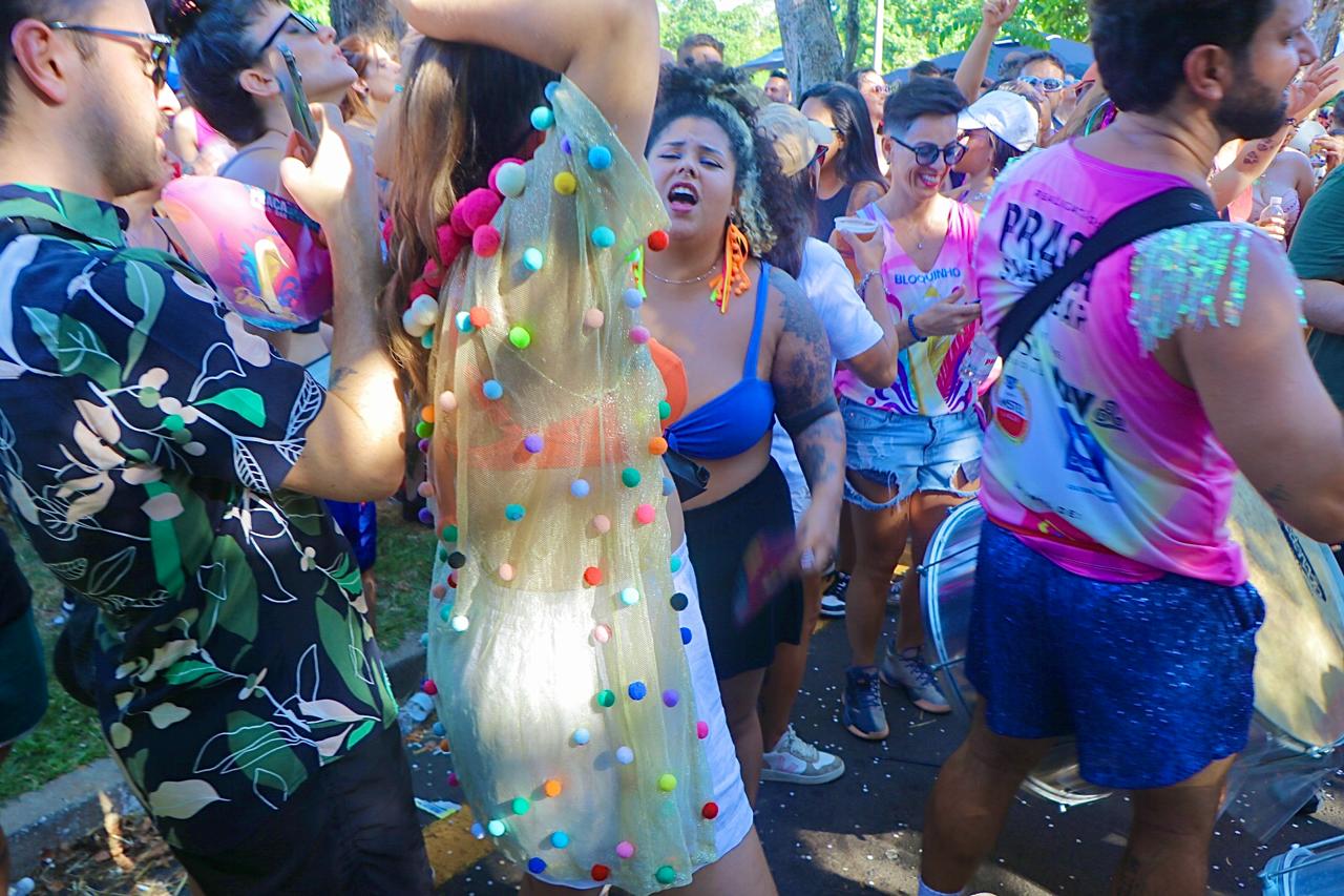 Folia atrai centenas de pessoas no Taquaral