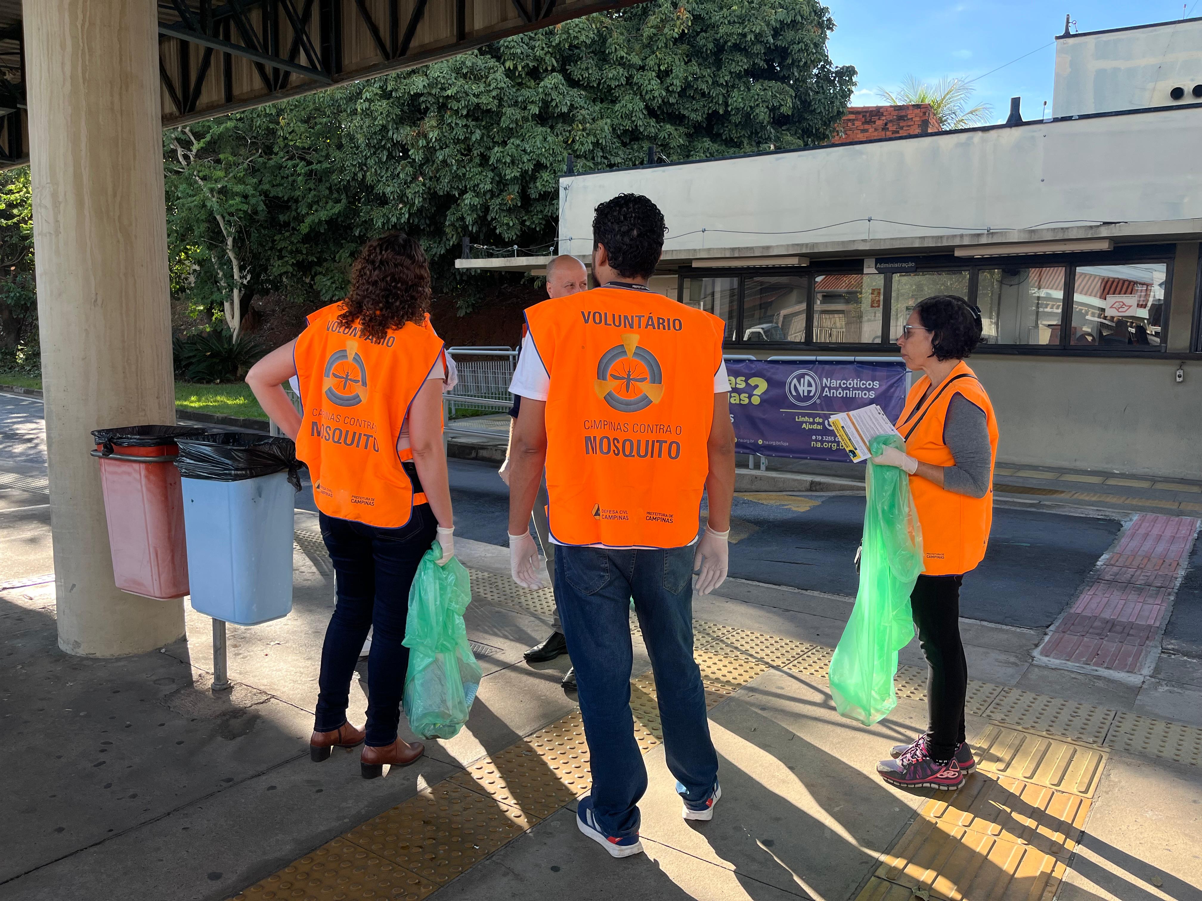 Prefeitura de Campinas Campinas realizou 10º Mutirão contra a dengue na sexta-feira, 6 de junho