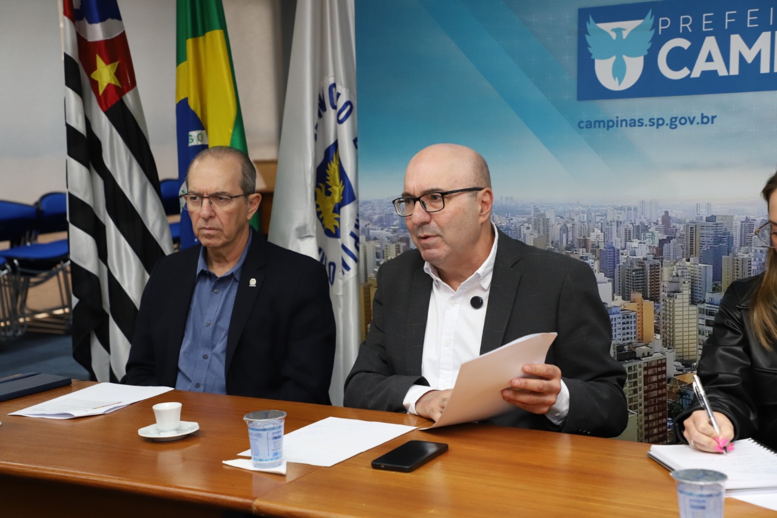 Fernanda Sunega O secretário Caiado e o prefeito Dário discutem o tema por meio da Frente Nacional de Prefeitos e Prefeitas