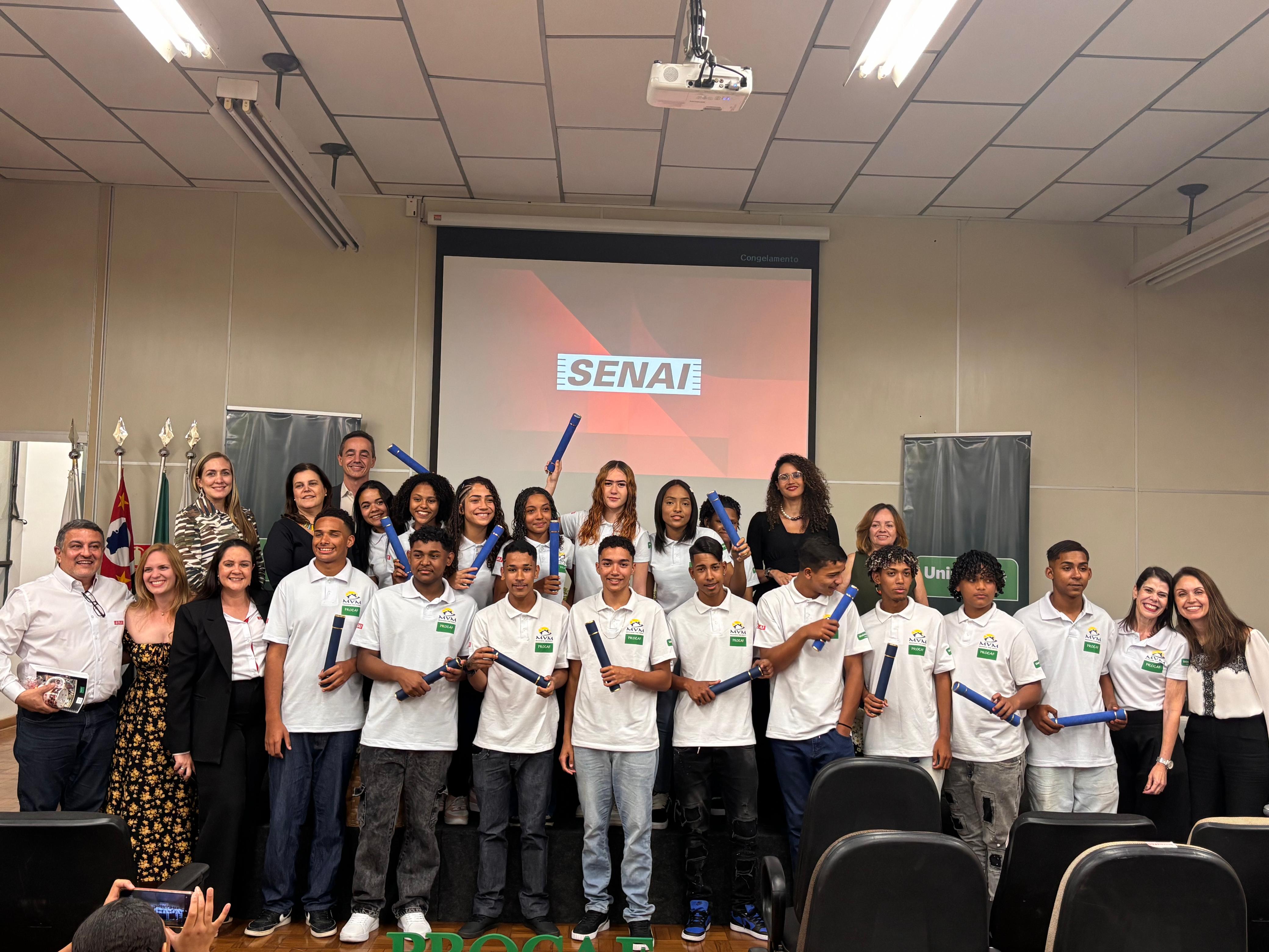 Nesta edição, o programa formou 156 adolescentes, que levarão para a vida os ensinamentos do PROCAF