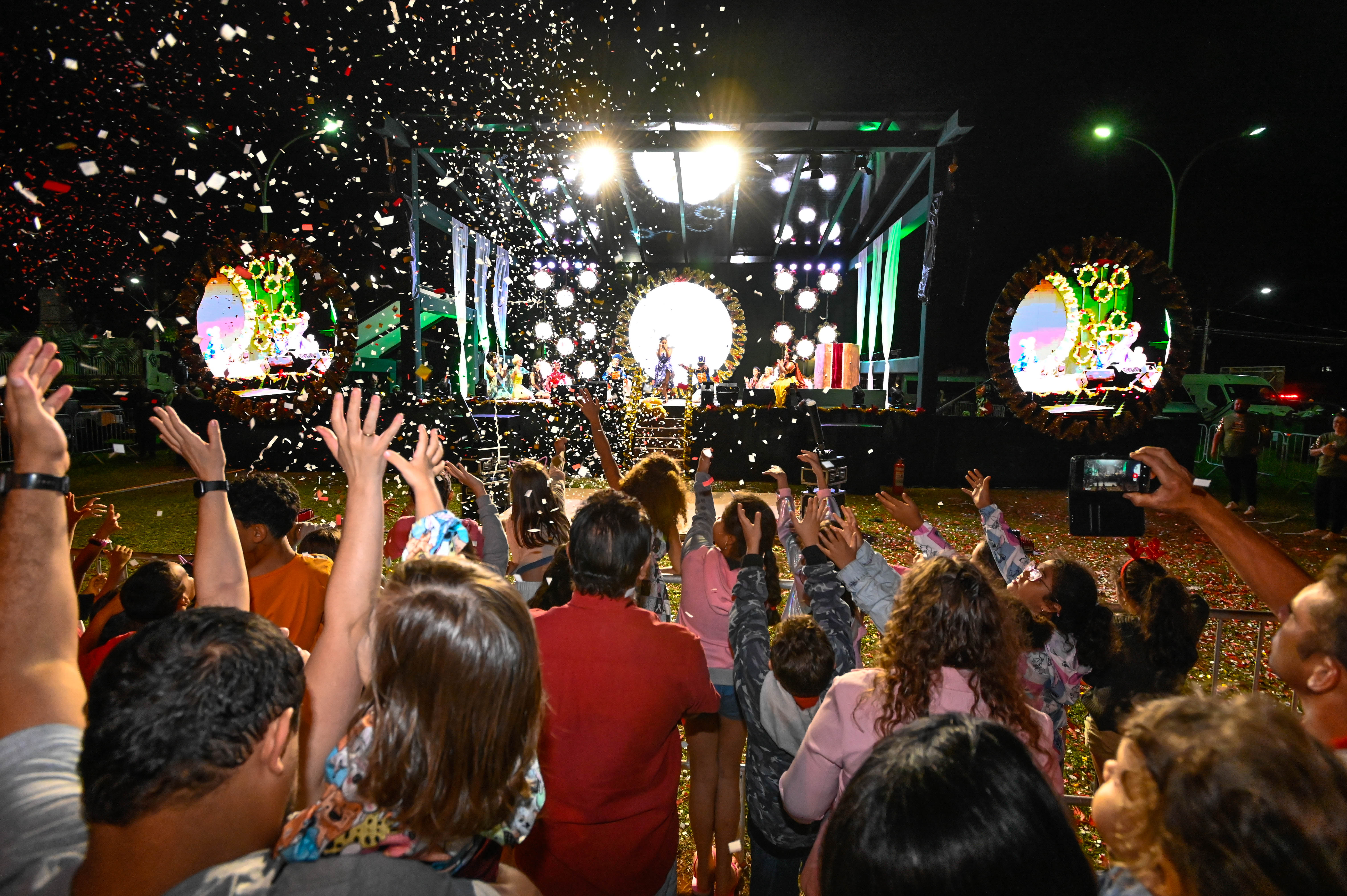 Show Encantado de Natal, Caminhada Natalina, Dia D do Natal Sem Fome , Concerto da Sinfônica, Vila do Papai Noel e Natal da Arautos estão na programação que vai de hoje até domingo