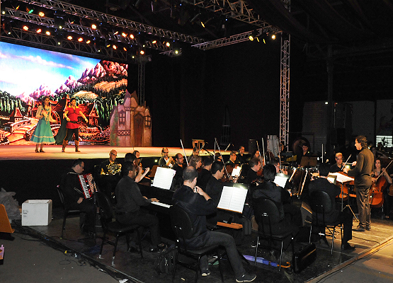 Sinfônica executou a parte musical