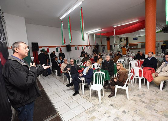 Reuber Luis Boschini: gratificante ver a emoção das pessoas