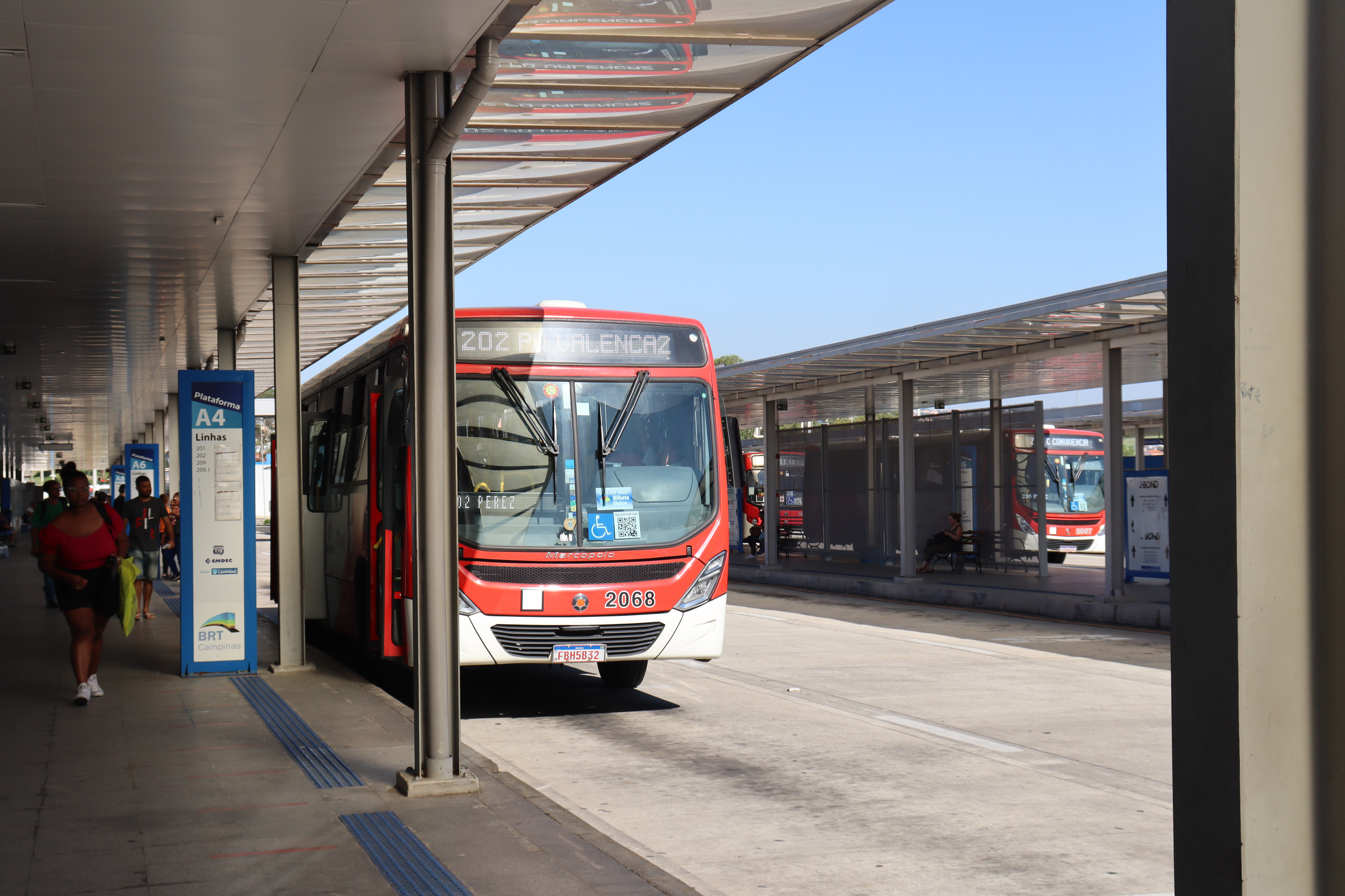 Linha 202 é alimentadora e liga o Parque Valença ao Terminal Campo Grande 