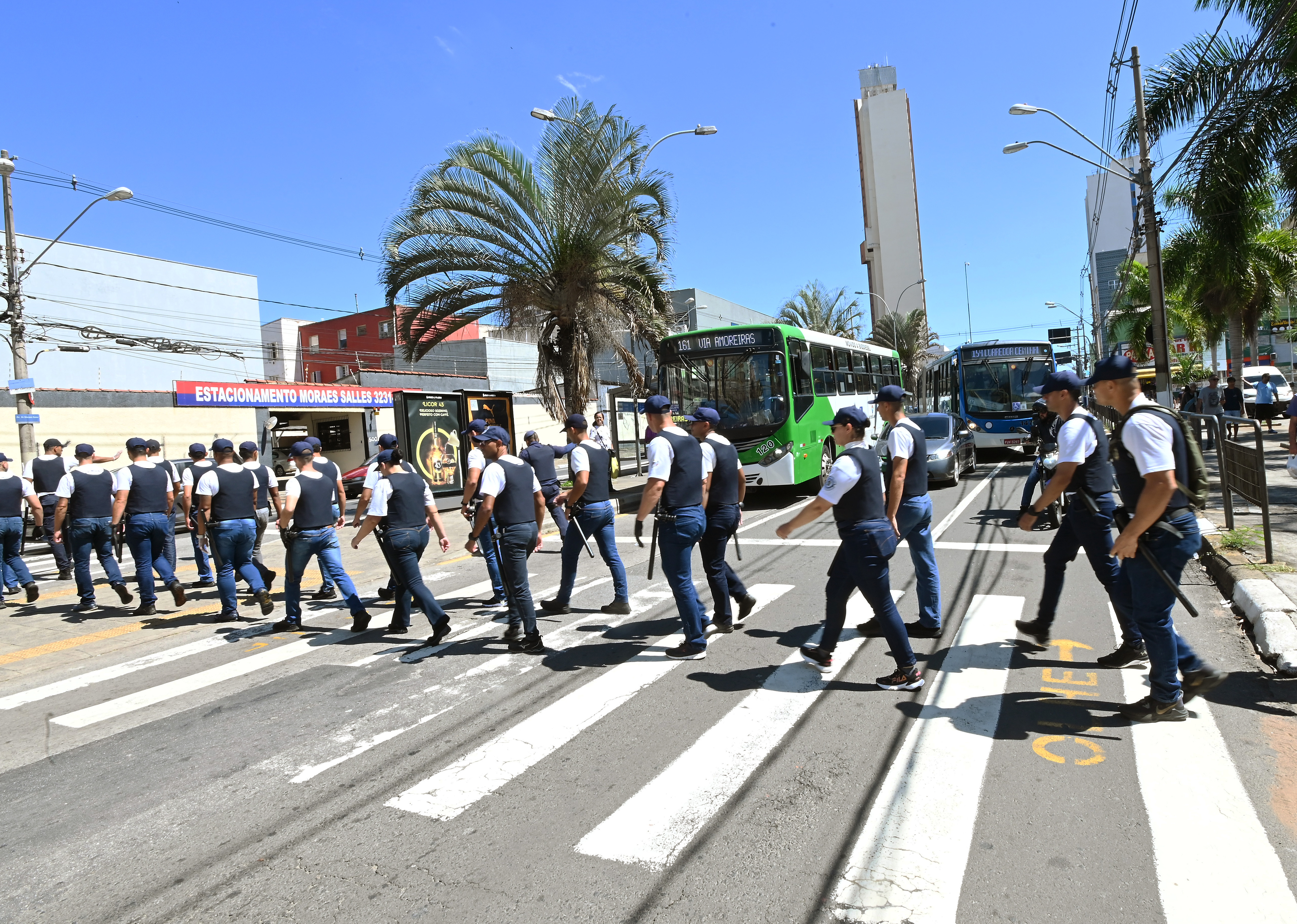 Segurança para o centro da cidade