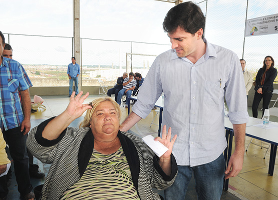 Vice-prefeito participa da cerimônia de sorteio