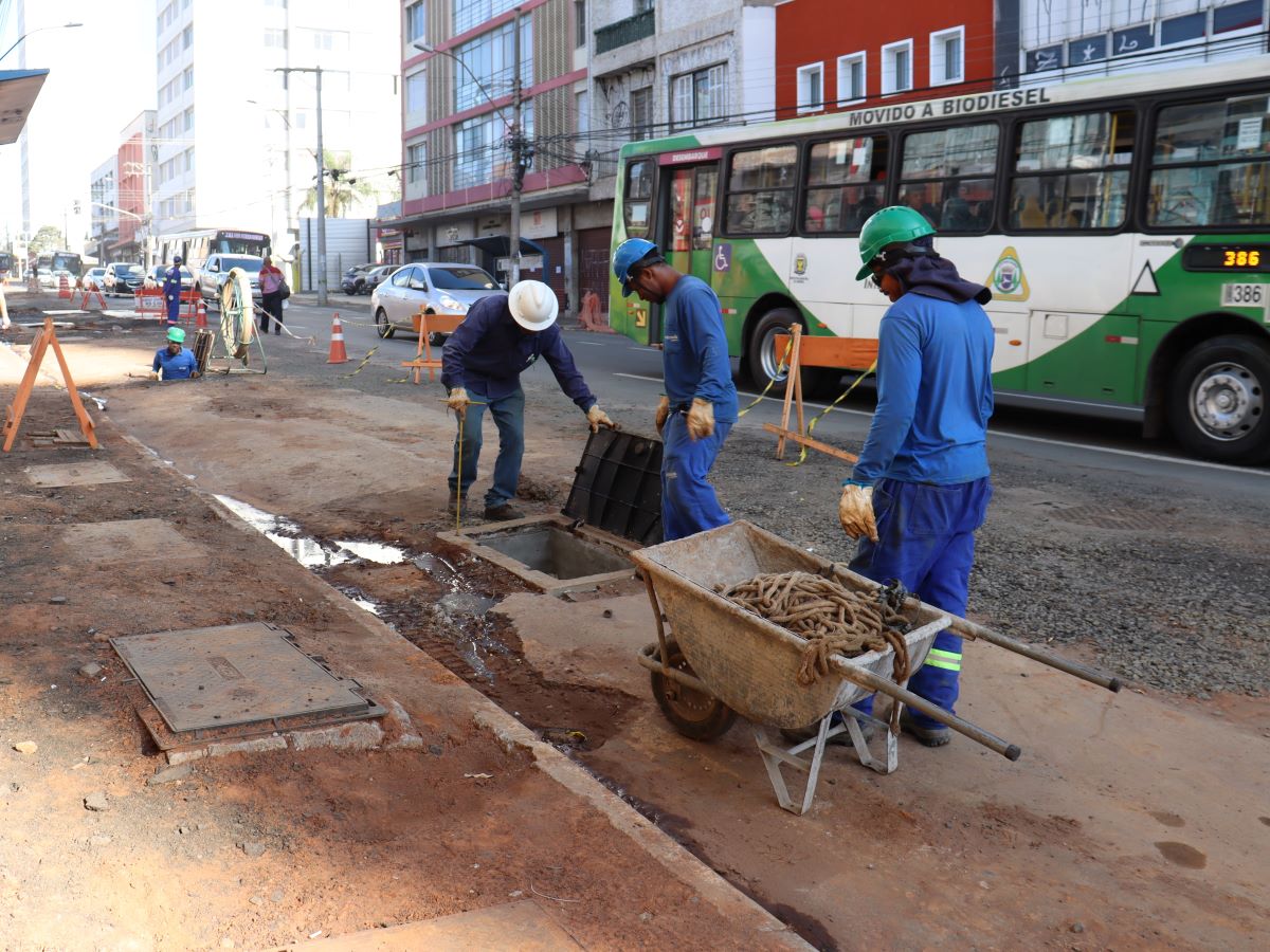 Campos Sales passa por obras de reconfiguração