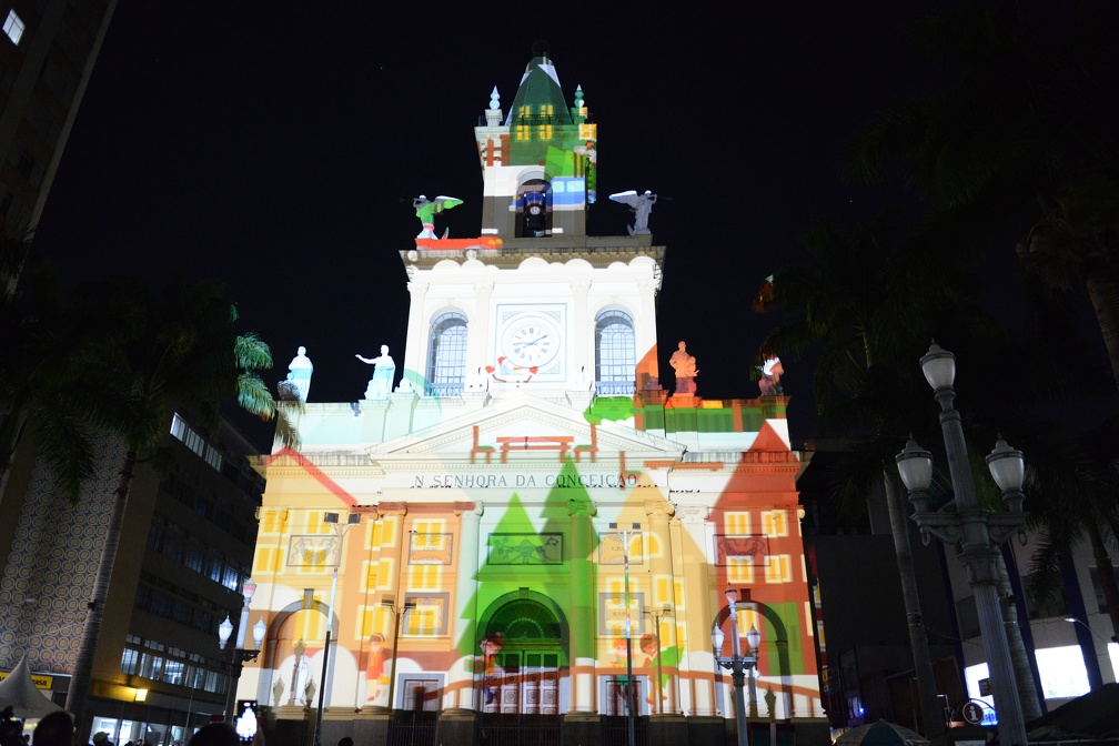 Projeções na fachada da Catedral continuam até dia 19