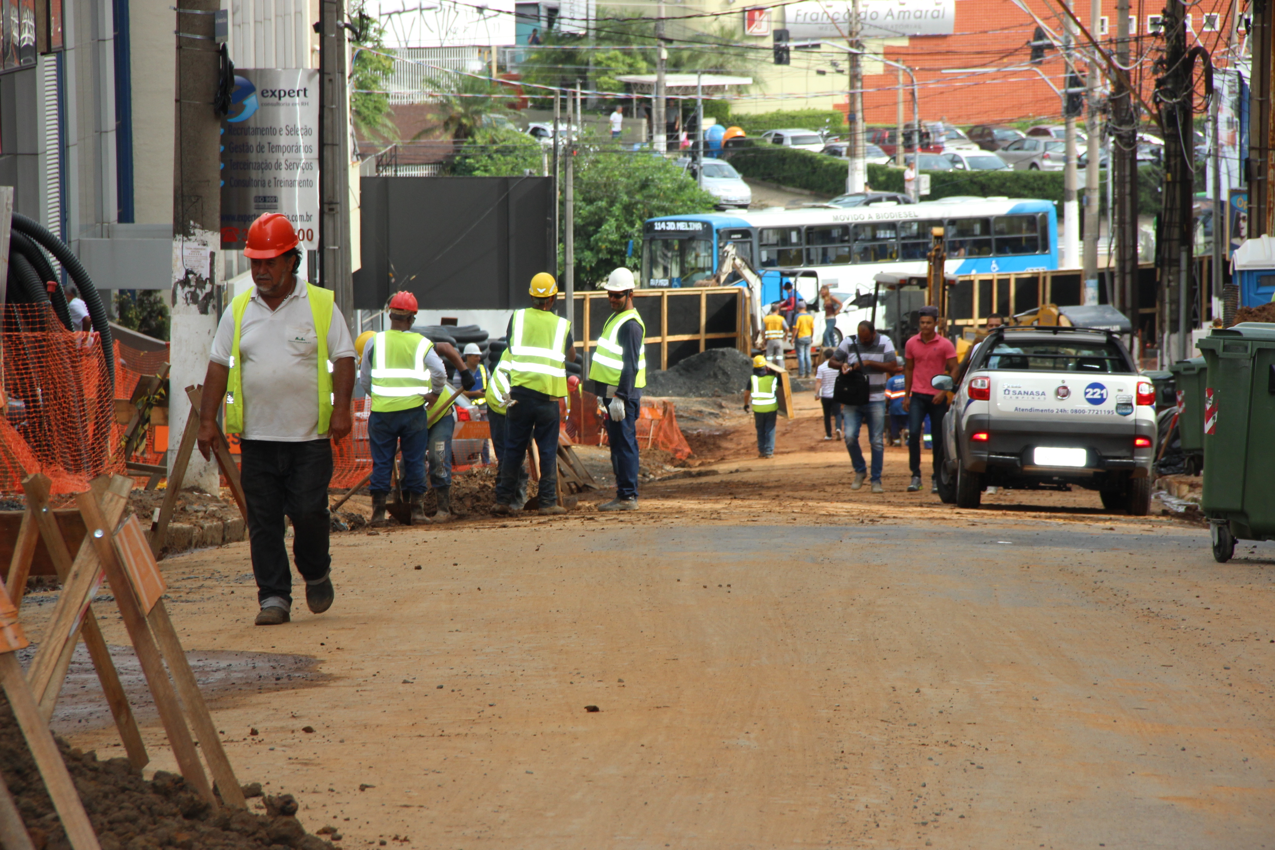 Obras de revitalização prosseguem na Glicério