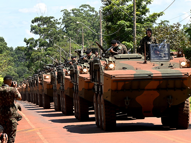 Brigada recebeu 65 viaturas blindadas