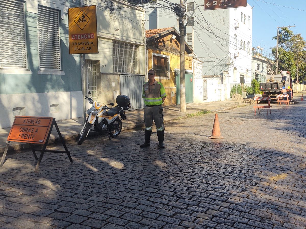 Agentes da Emdec acompanharão a interdição durante o final de semana