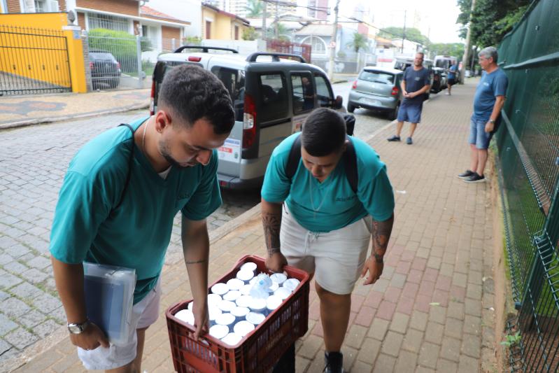 A Operação Altas Temperaturas foi adotada em função da onda de calor na cidade e prosseguirá até a melhoria das condições climáticas