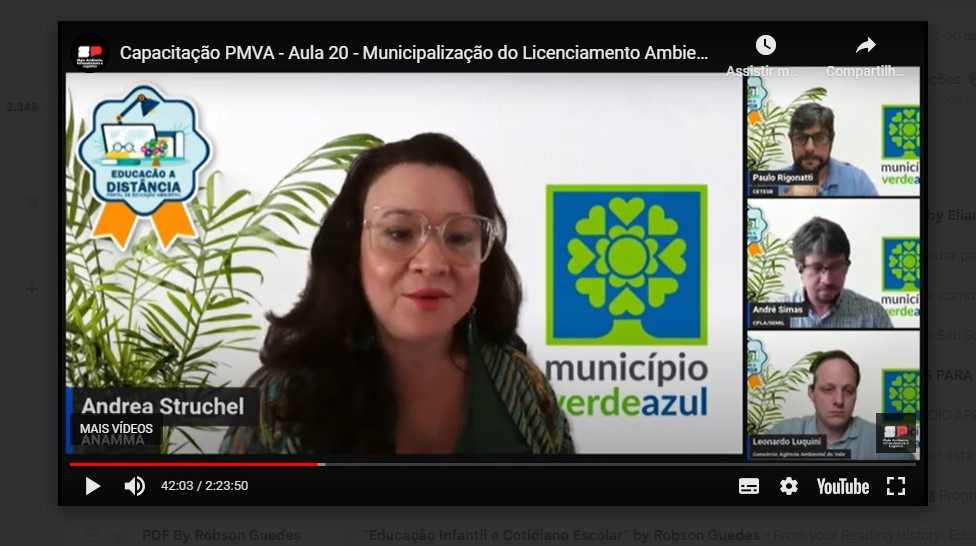 Diretora Andréa Struchel fala sobre licenciamento ambiental 