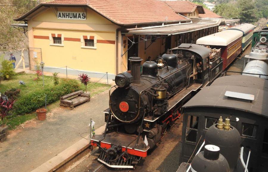 A Estação Anhumas vai ser o local do evento que tem como tema as ferrovias
