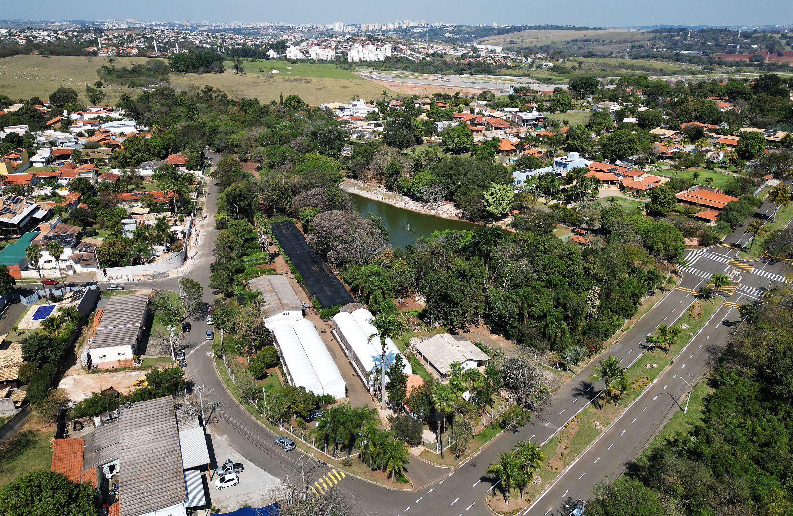 Viveiro fica em uma área de cerca de 30 mil metros quadrados no Parque Xangrilá