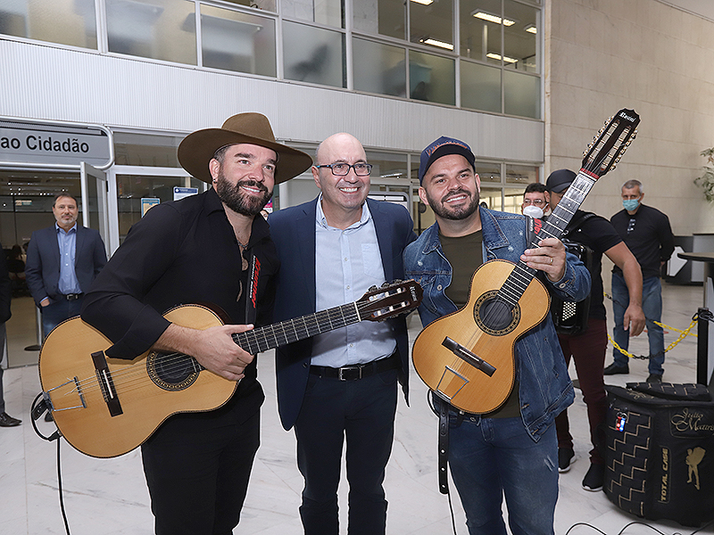 Dupla presenteou Campinas com o show.